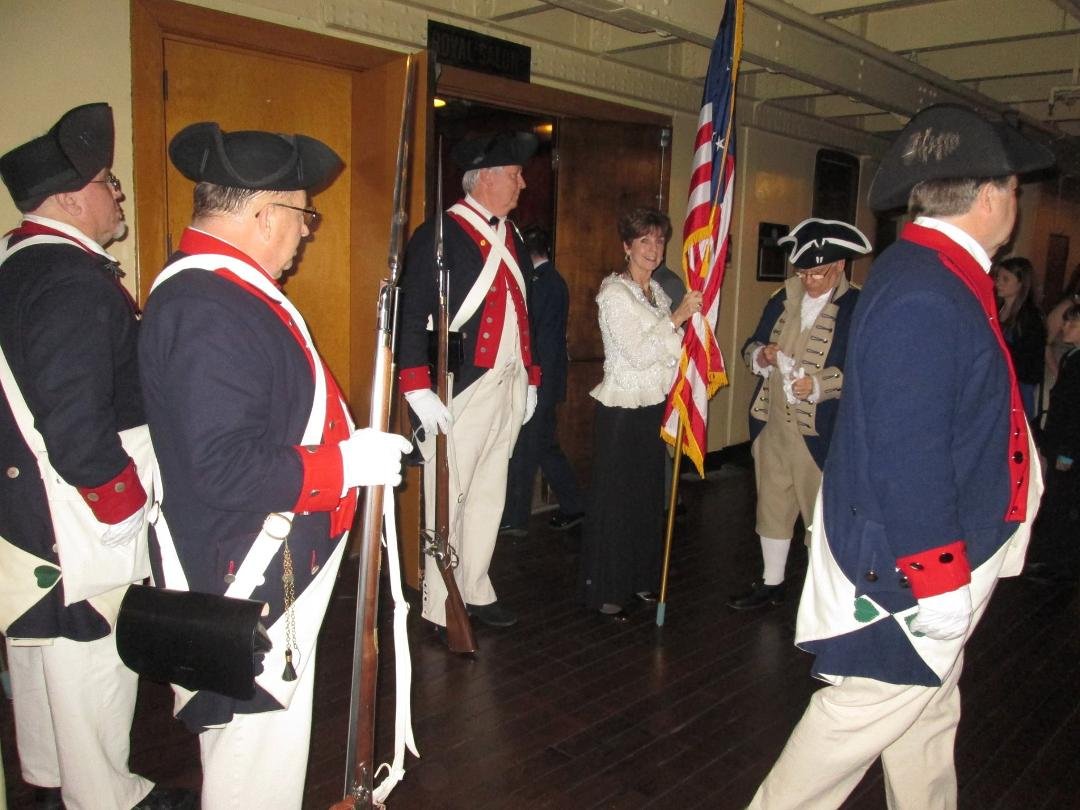 Color Guard from the Colonial Period.