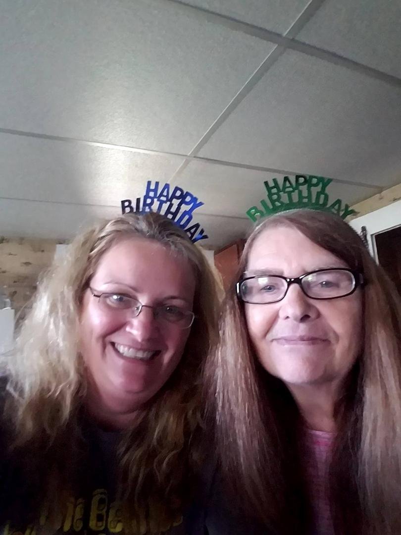 Birthday Girl and her little baby girl.