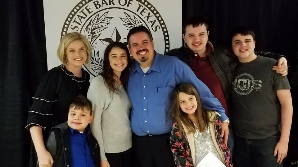 Son's New Lawyer Induction Ceremony UT Campus