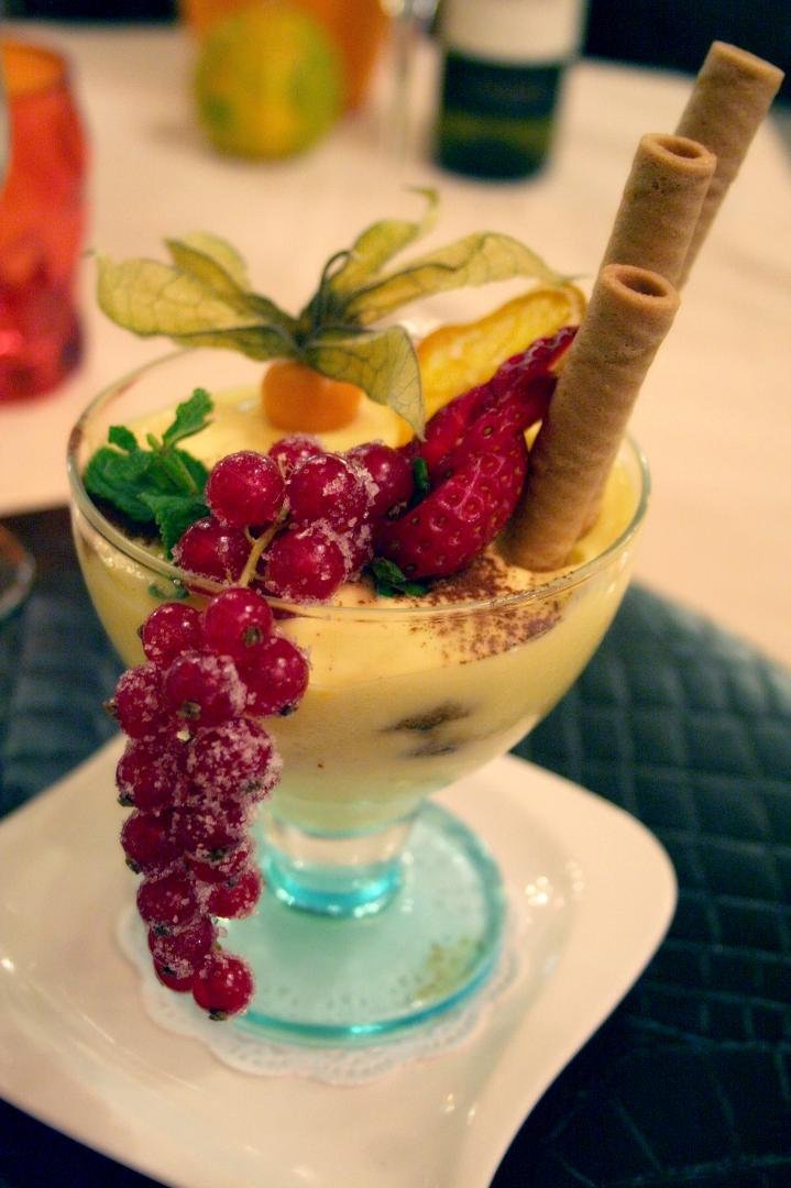The most beautiful (and pretty tasty too) dessert in Italy. :)