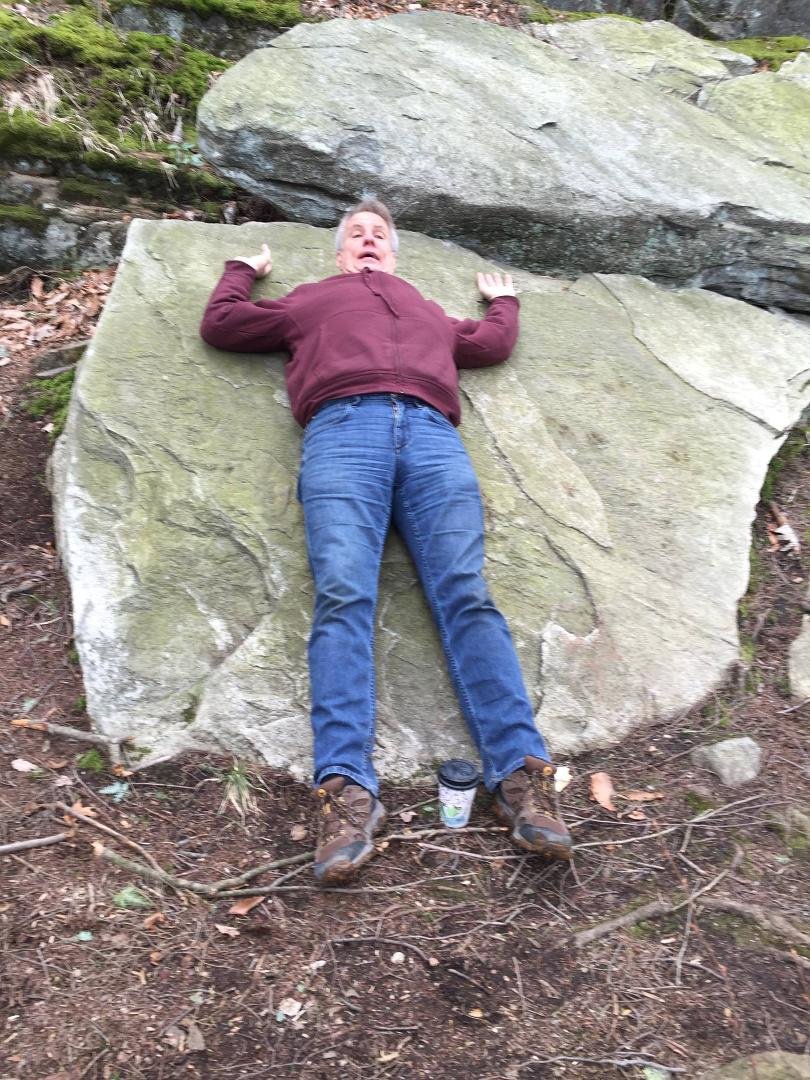 On the rocks!