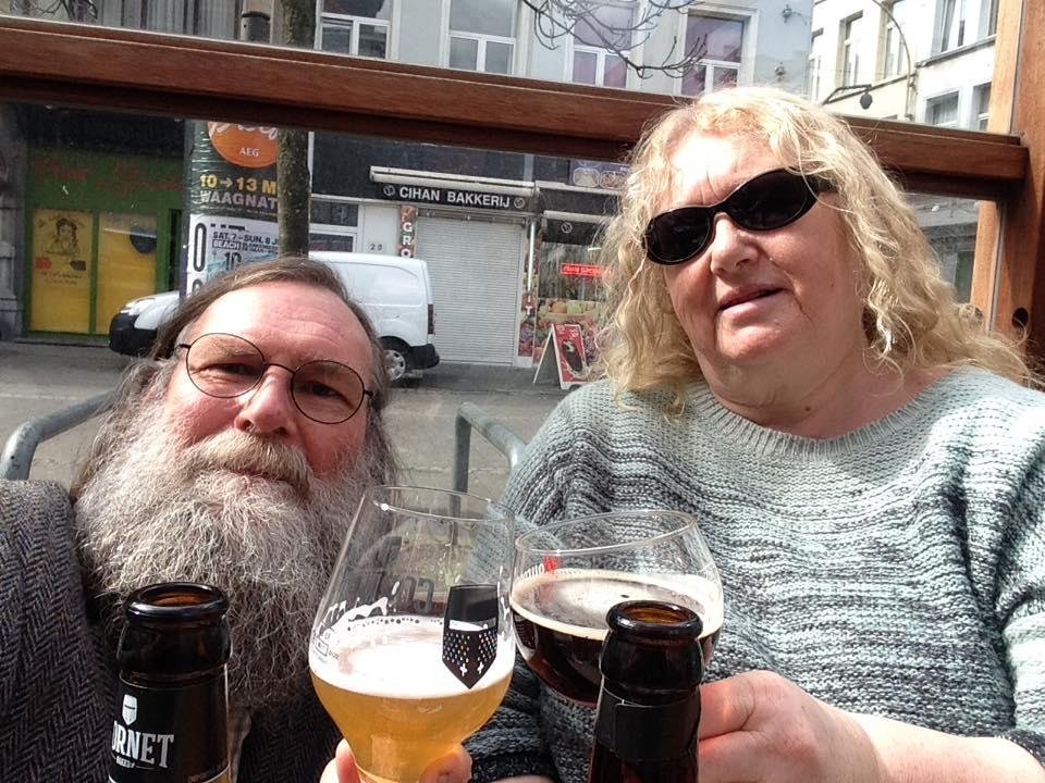 Some nice Belgium beer in Antwerp!