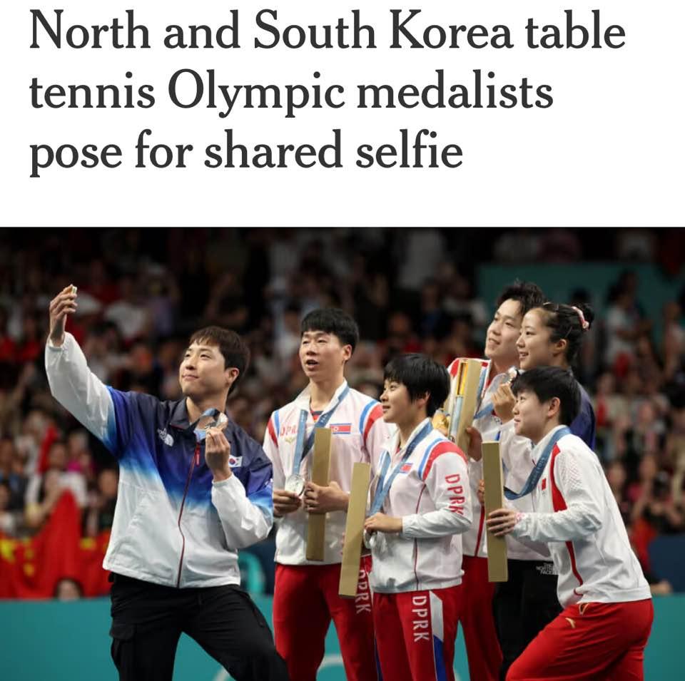 Wow!..maybe in the future they would just be KOREAN people instead of communistic divide!