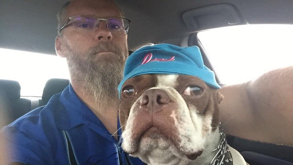 Pilot is such a goofy dog.