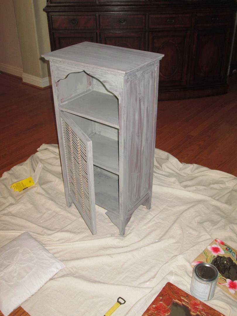 Painting frenzy - There is one half can of paint left and the furniture is trembling.