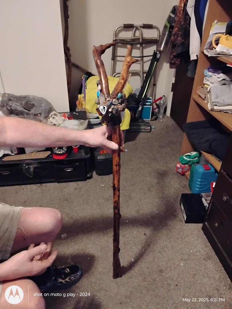 How much would this handmade stick sell for