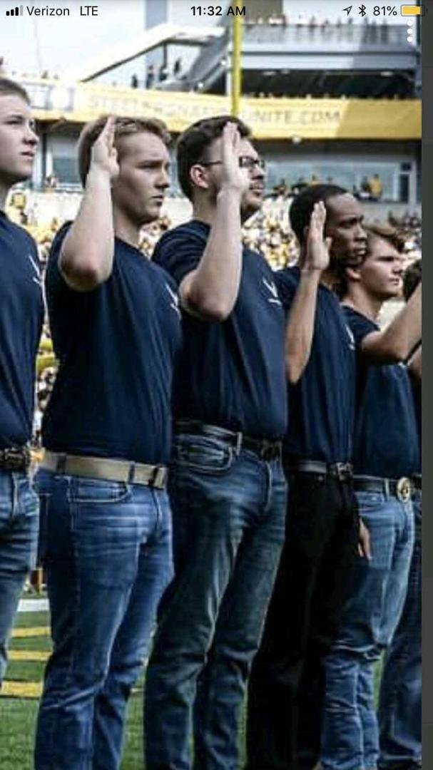 I want to wish my oldest grandson Trevor Ruta a lot of luck today and in the future as he is being sworn in to the service Pap and I are so proud of you for deciding to join the Air Force. It seems like only yesterday that 