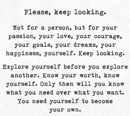 Amen! I'm still looking abs exploring myself!