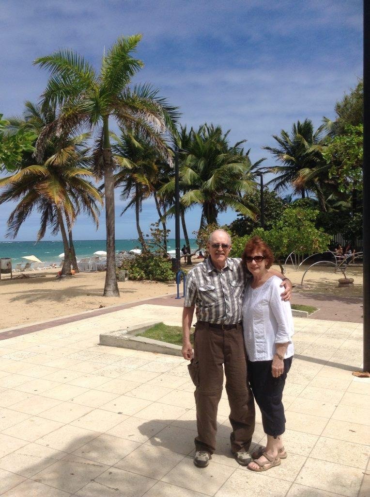 After brunch. Susan Matheson with jim Matheson