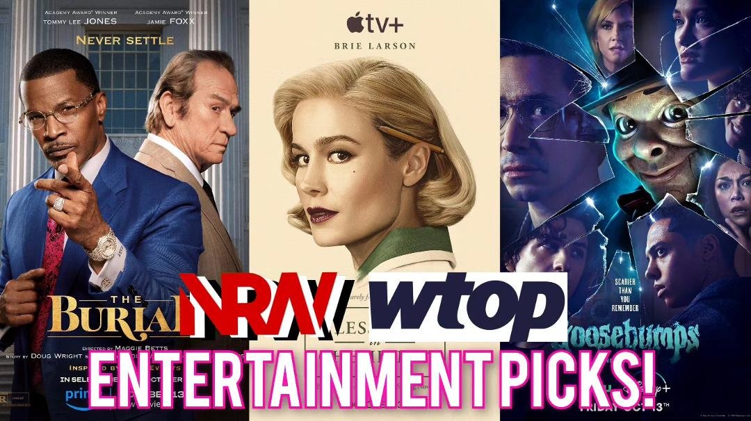 Check out 'THE BURIAL', 'LESSONS IN CHEMISTRY' and 'GOOSEBUMPS'! Hear why they are my #entertainmentpicks on WTOP for this weekend! Check out my thoughts from 103.5 WTOP-FM Radio on the radio replay on NRW! Listen & SUBSCRI
