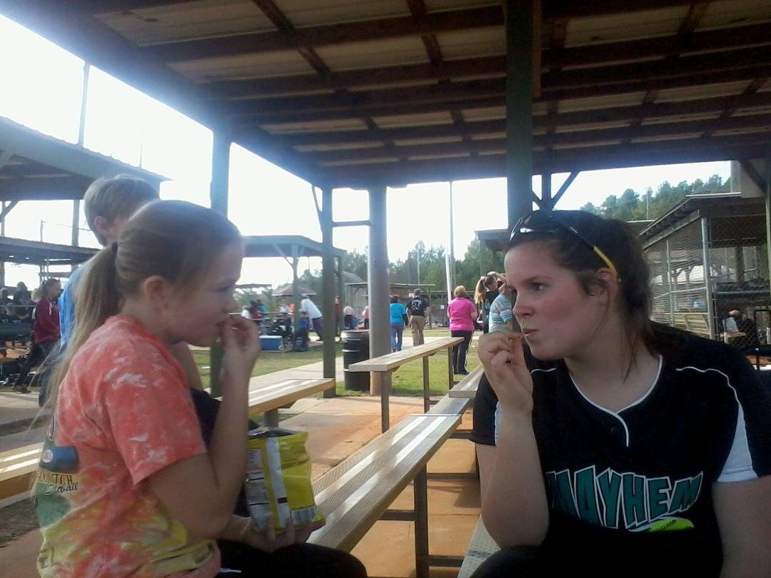 #TBT Becca Sumner and Payton Strickland February 4, 2012