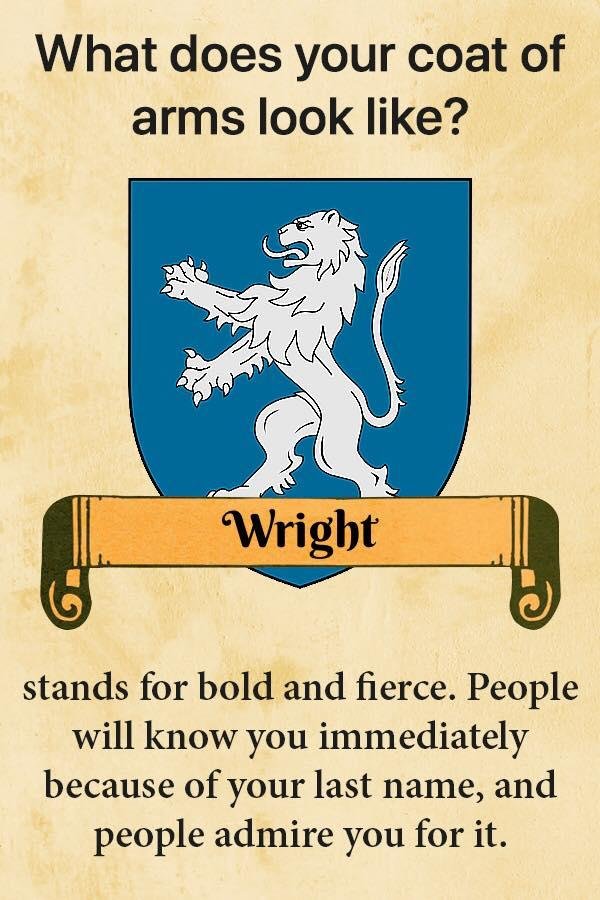 What does your coat of arms look like? #omg