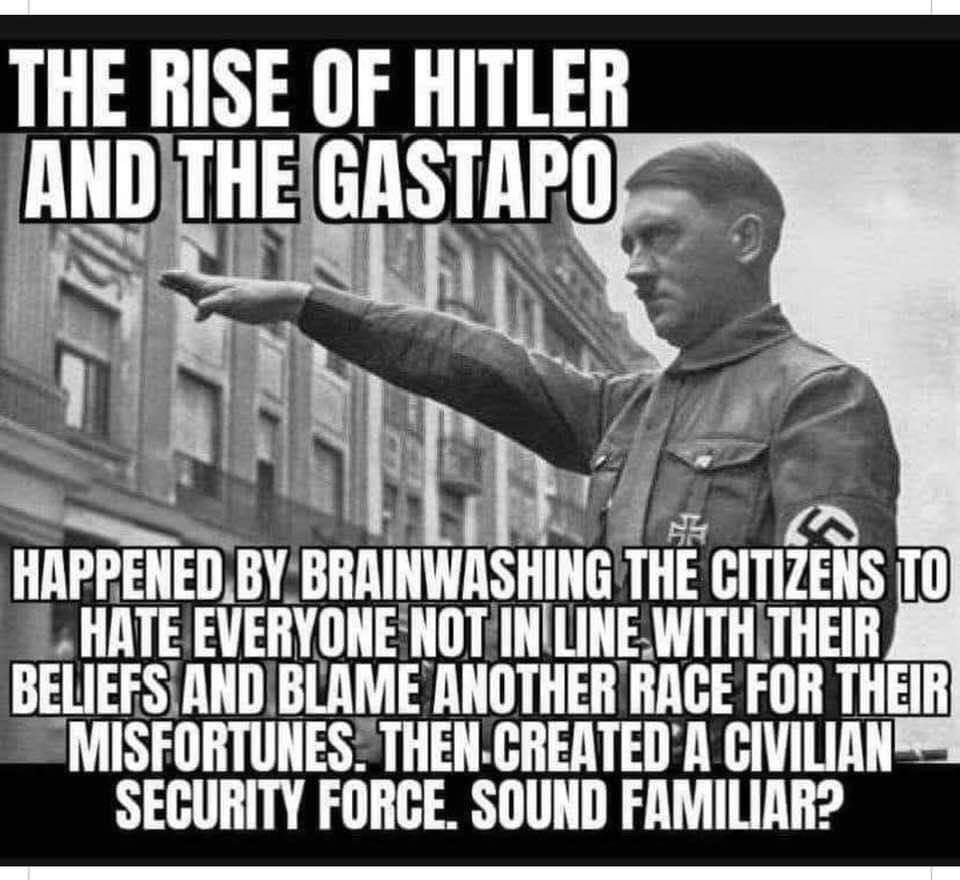 Those who don’t know history are doomed to repeat it.
ANTIFA and BLM are starting the same way.........