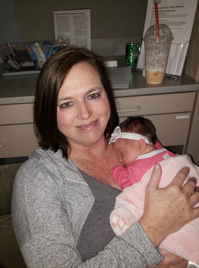 My beautiful daughter and my beautiful great granddaughter