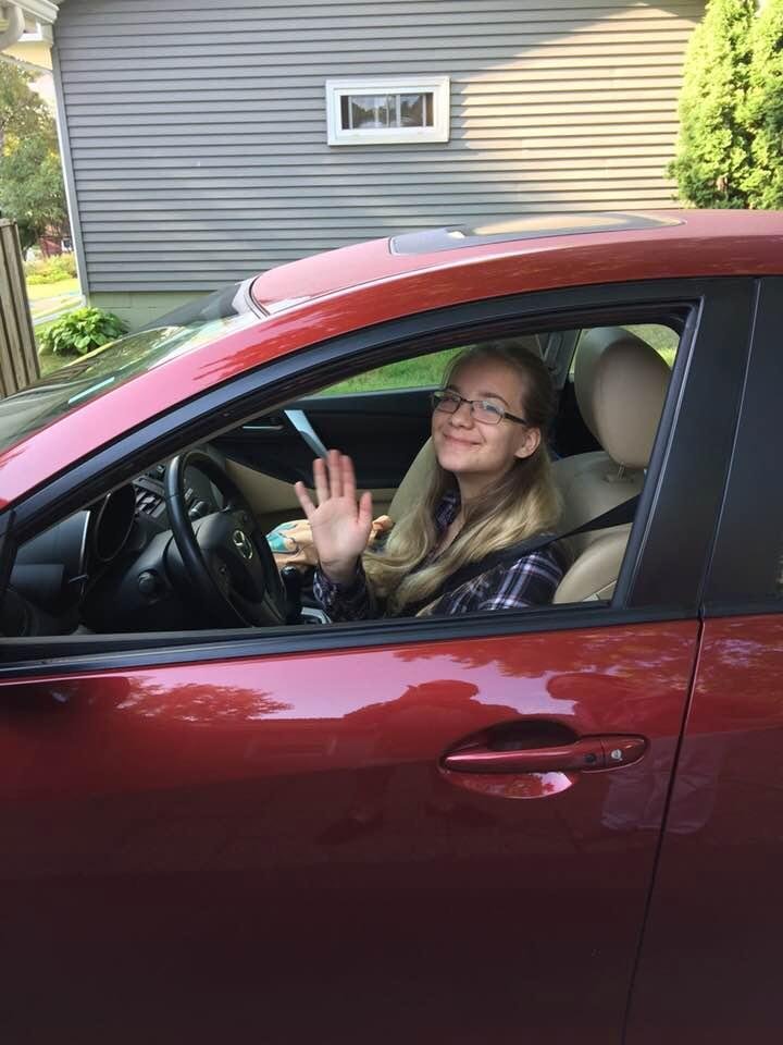 Our granddaughter Katie moved out this morning. Job ended and she’s heading back to college. We’ll miss her, she was a great house guest.