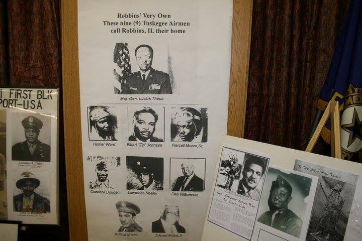Residents of Robbins The Tuskegee airmen members.