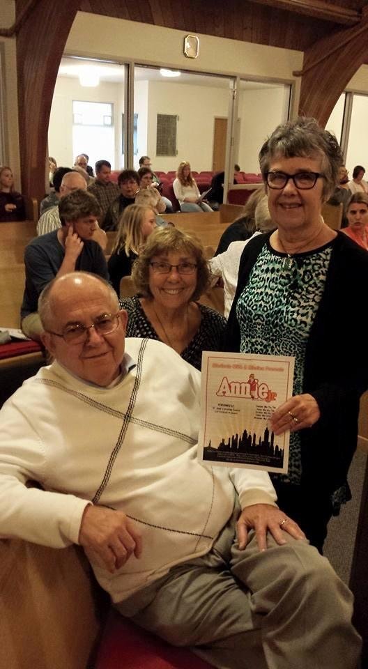 Enjoying a wonderful mother's day weekend with Kathy and Larry Larson and attending their granddaughters musical at their church.