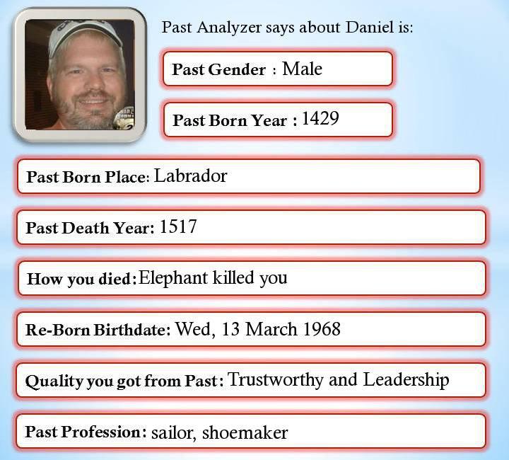 Daniel Hucks' album, Past Life Analyzer Photos
