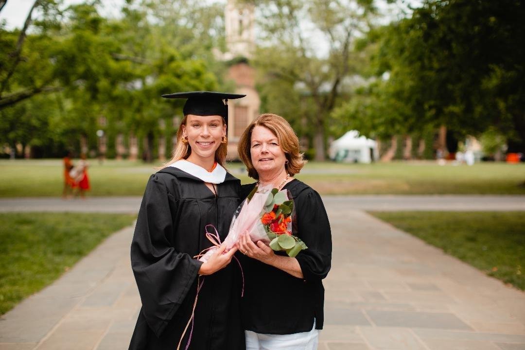 Dana and Mom.