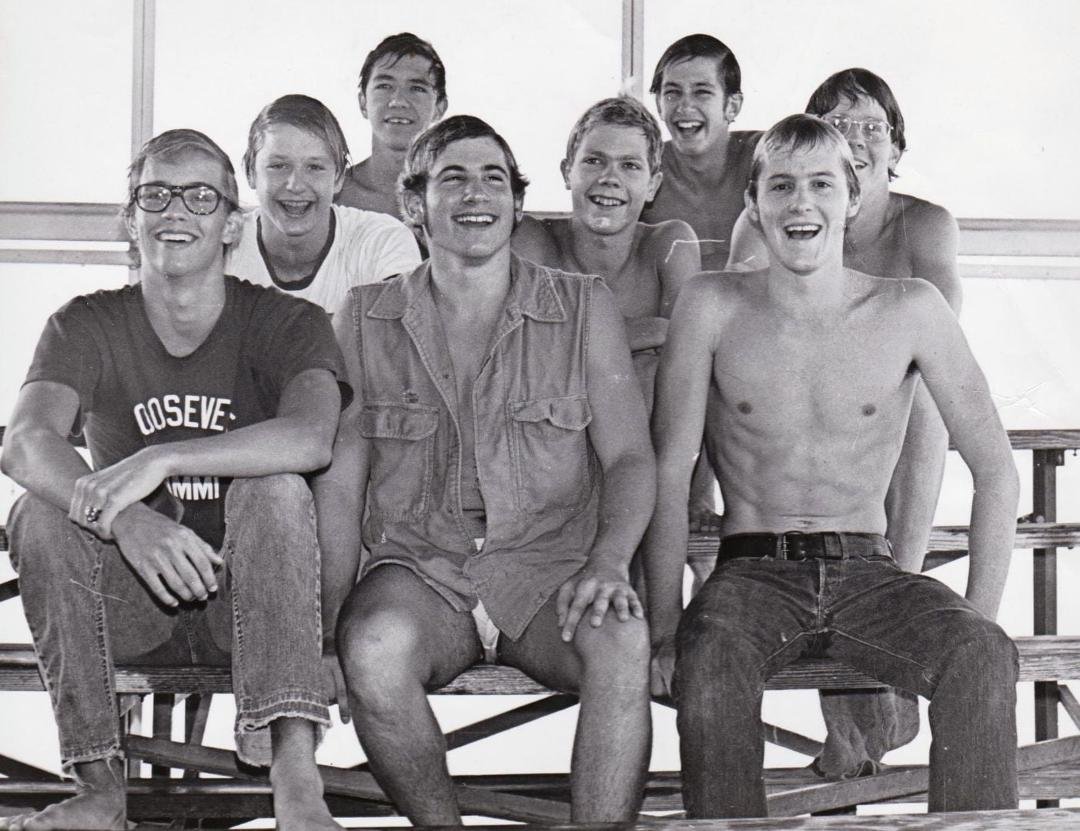 1972, I was 16 yrs old, Photo provided by Roger Conrad (back row far right), can’t believe it survived all of Rogers moves. His dad was Military and Roger moved 3 months after this photo. The mom that took the photo mailed