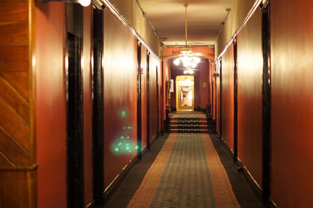 Orbs in an old hotel!