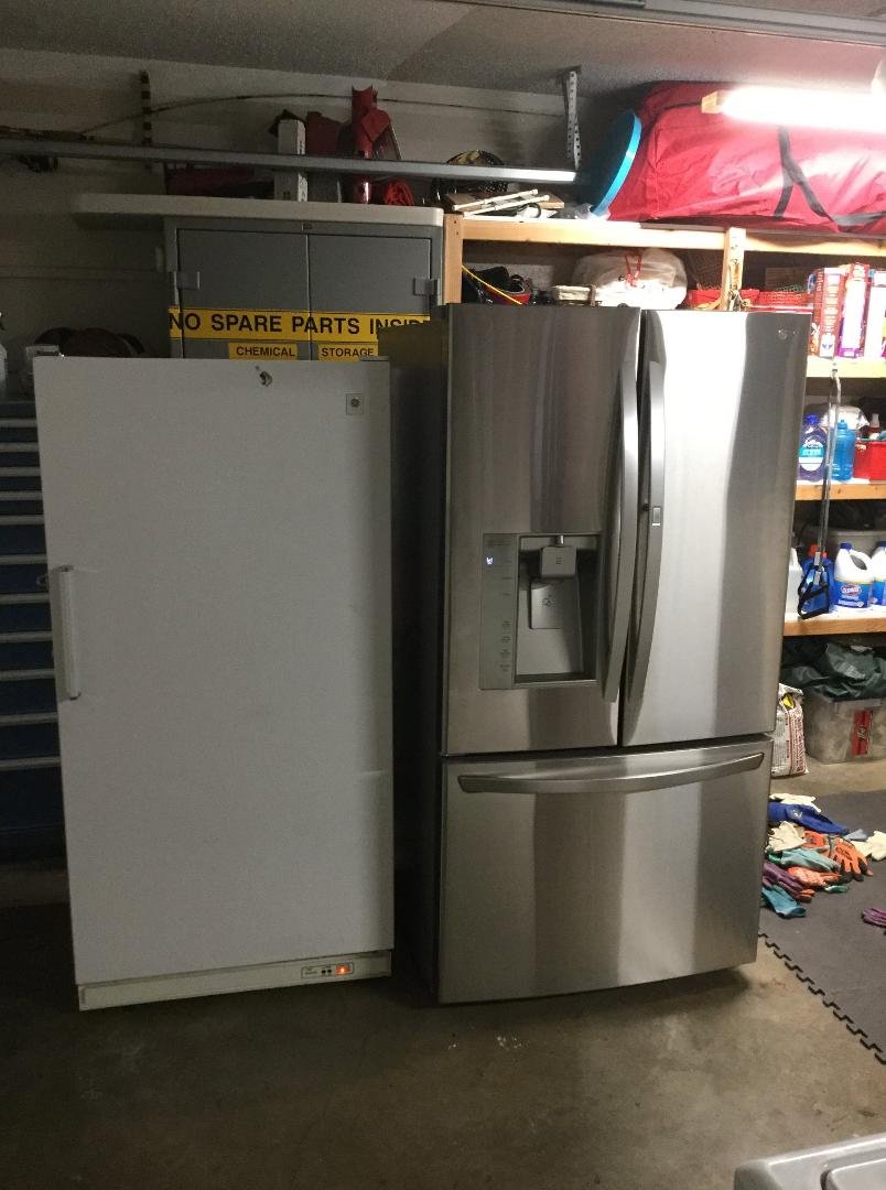 Great news, I went out and bought a used GE freezer for 75 bucks and it is the coolest running freezer I have ever had. Did I forget to mention that my beautiful LG went out for the third, yes third, fucking time. Monday I