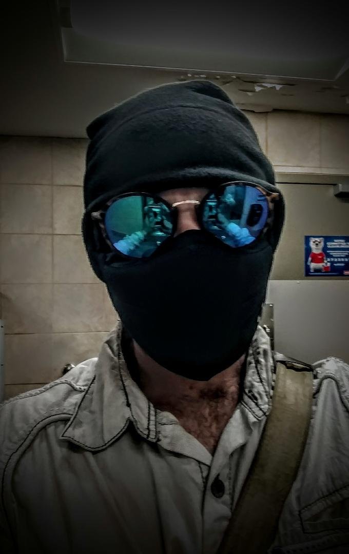 Never in my mind would I have imagined, and still have a hard time believing, that not only would this be acceptable when walking into a business, I.e. gas station or bank, but actually required most of the time and people