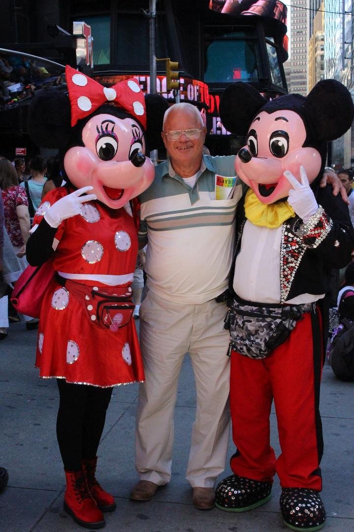 Having fun at Times Square after my birthday celebration last week-end!