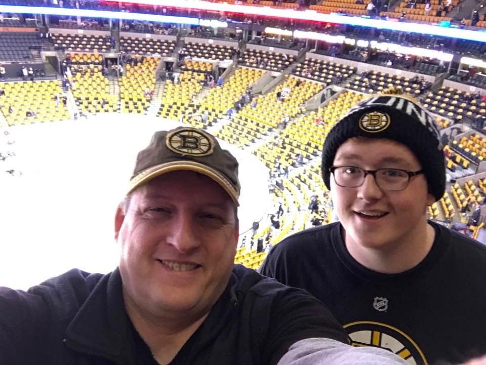 Pete and i at the Bs!