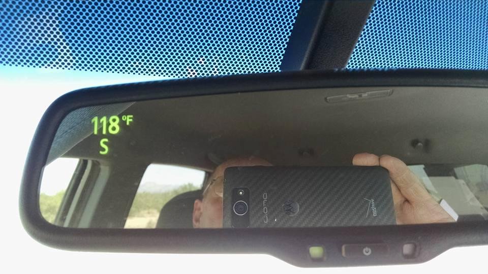 This California is too hot for me. I need to go back to Arizona now where it is a cooler 114