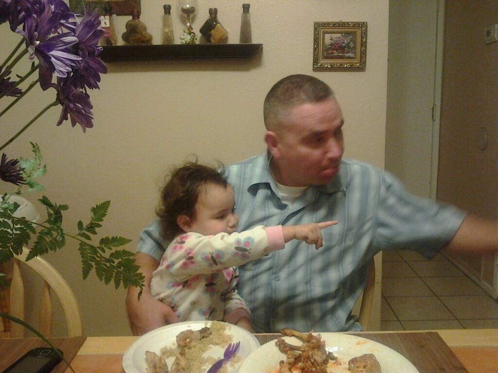 My babe with baby Zoe