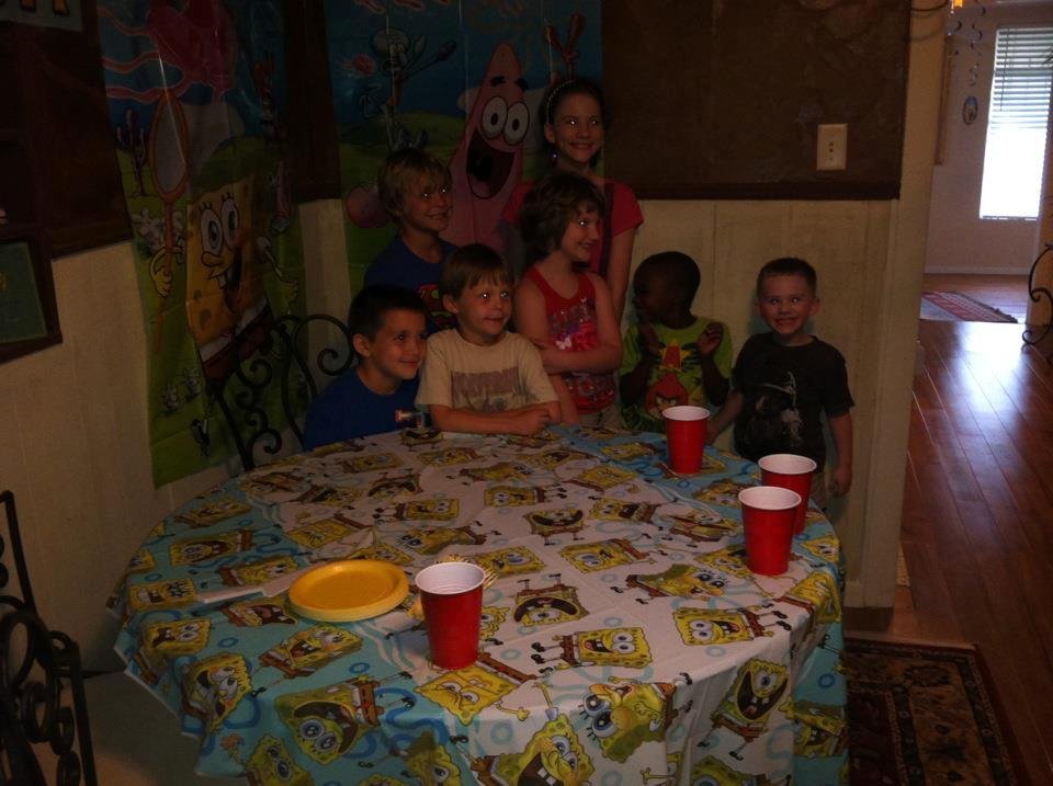 Caleb's birthday party