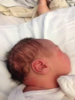 Welcome, grandson! You look wonderful; I hope you like it here, Peter.