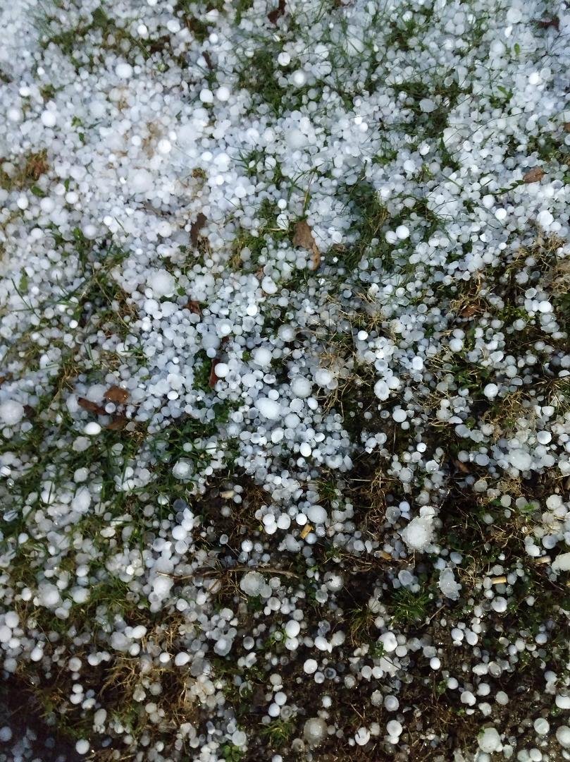 Hail in Westfield