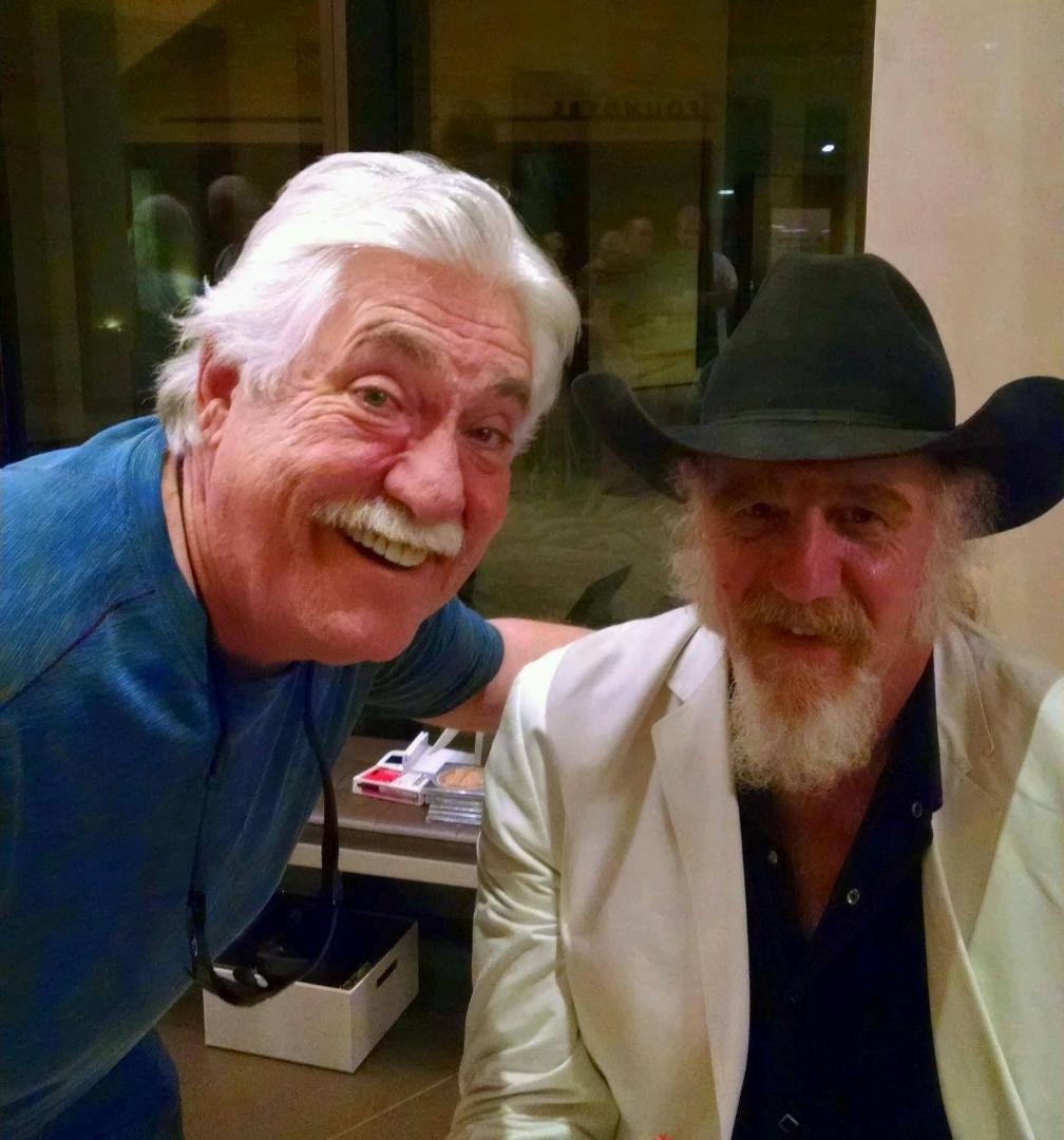 Kitty and I went to see "Asleep At The Wheel" in concert at the MIM museum. This is a Pic of me w/ Ray Benson.
