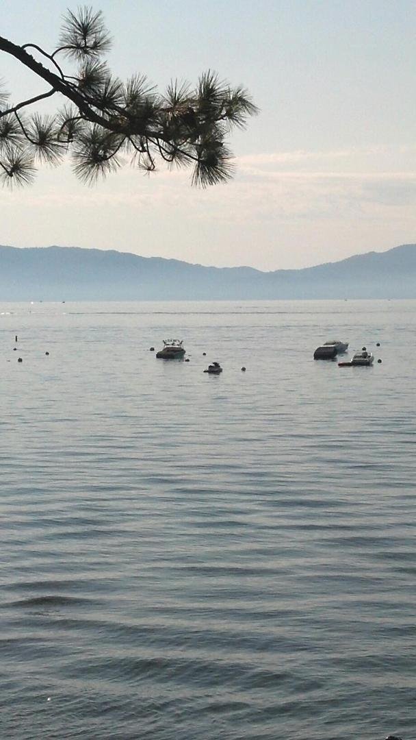 Beautiful 4th of July morning at Tahoe. Wish you all were here.