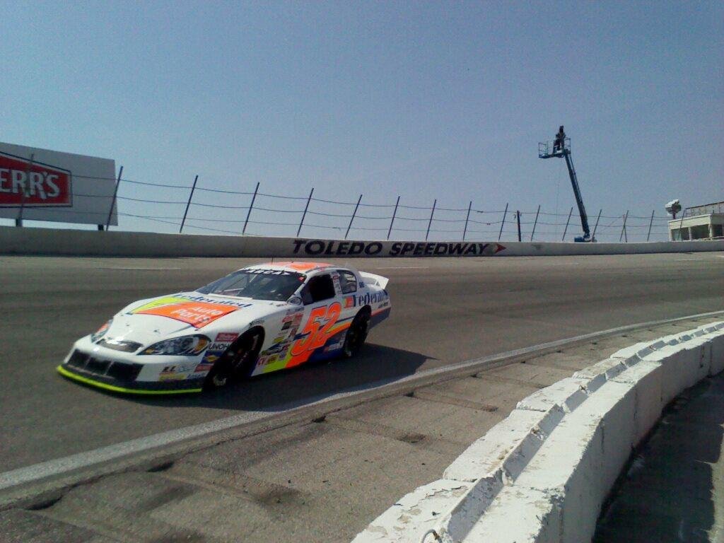 View from pit road toledo