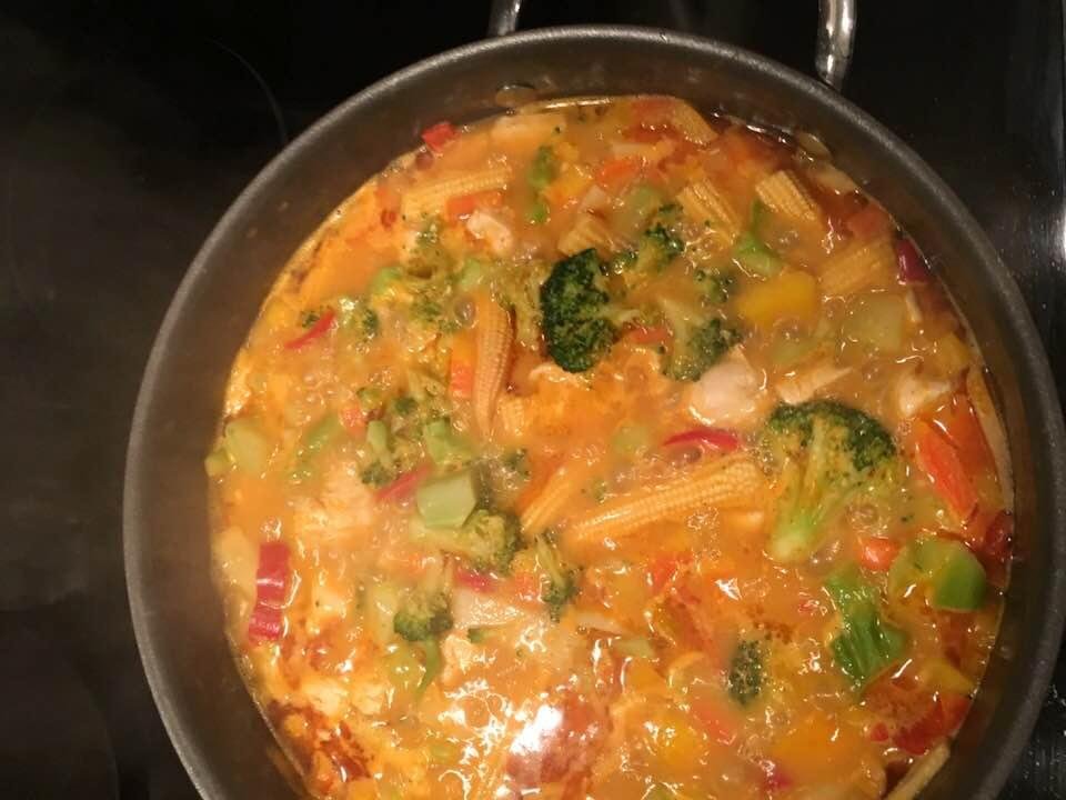 Panang Curry with Chicken