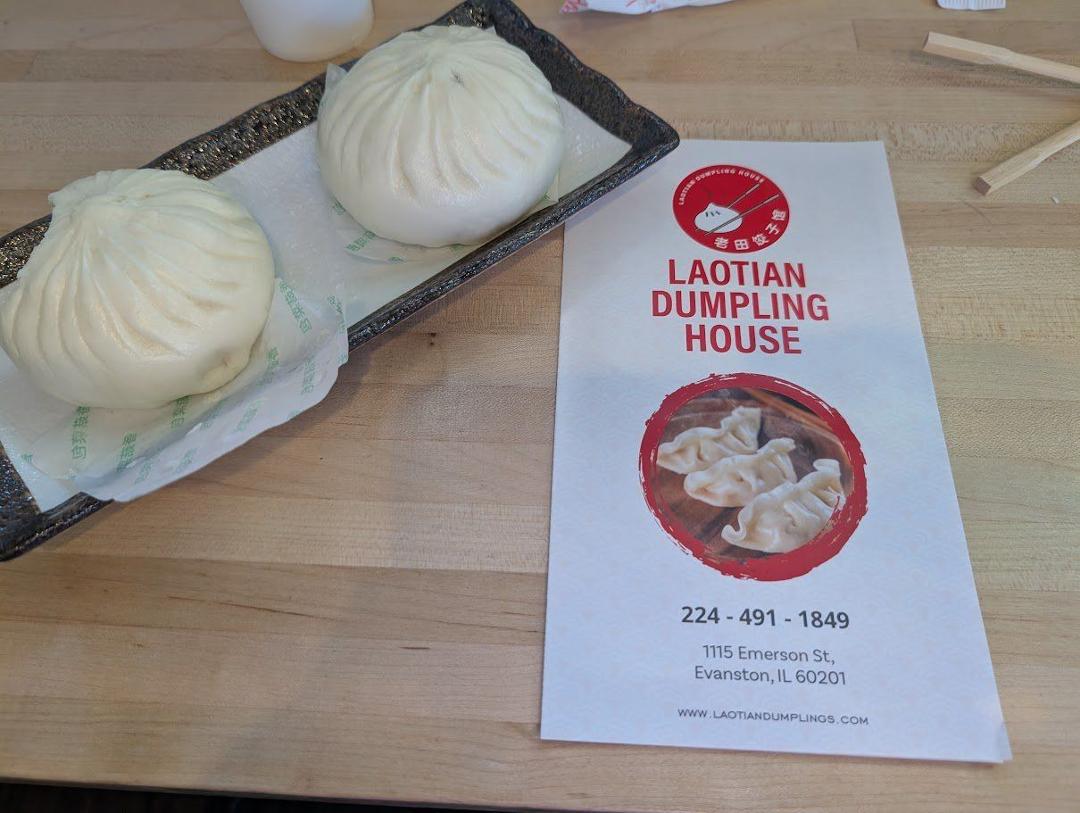 Bao Buns from Laotian Dumpling House in Evanston. On Emerson just west of Engelhardt. Fantastic! These folks know how to cook!