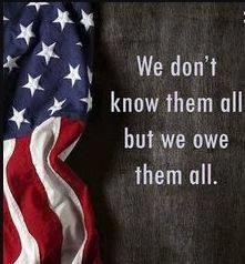Never forget those who are currently fighting and protecting our country and the freedoms we all enjoy....and Never forgot those who gave the ultimate sacrifice to defend those freedoms!  Patriotic pride needs to be an ever