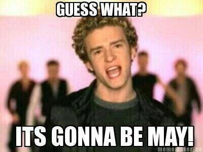 Just over a week from now...