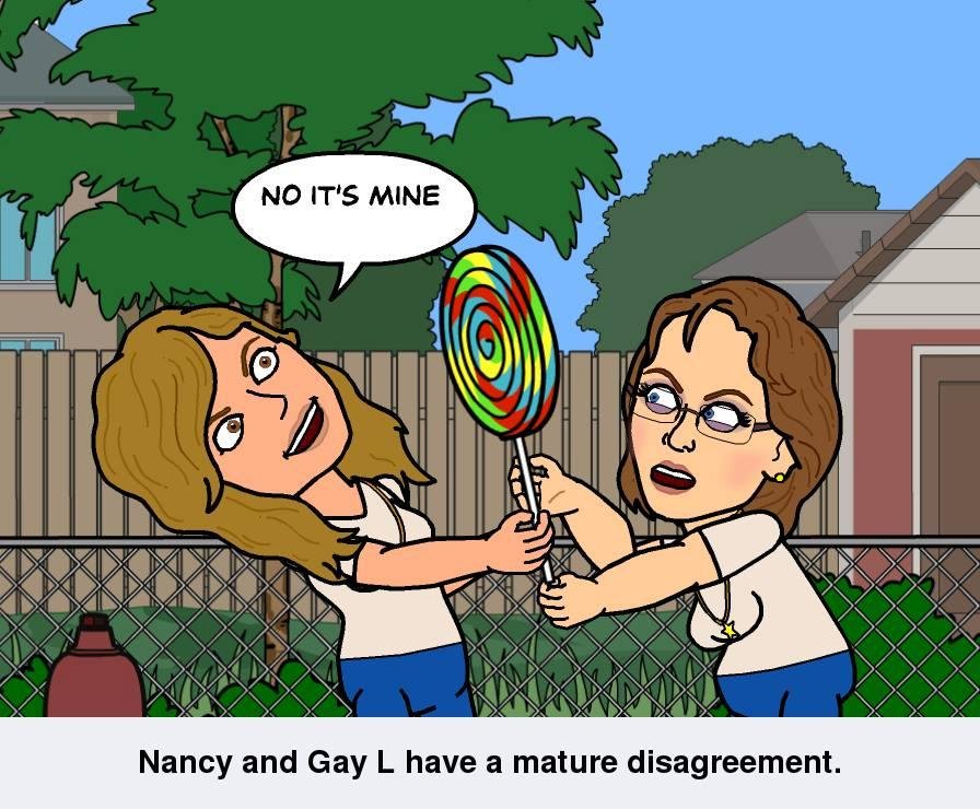 Nancy Wright's album, Bitstrips Photos