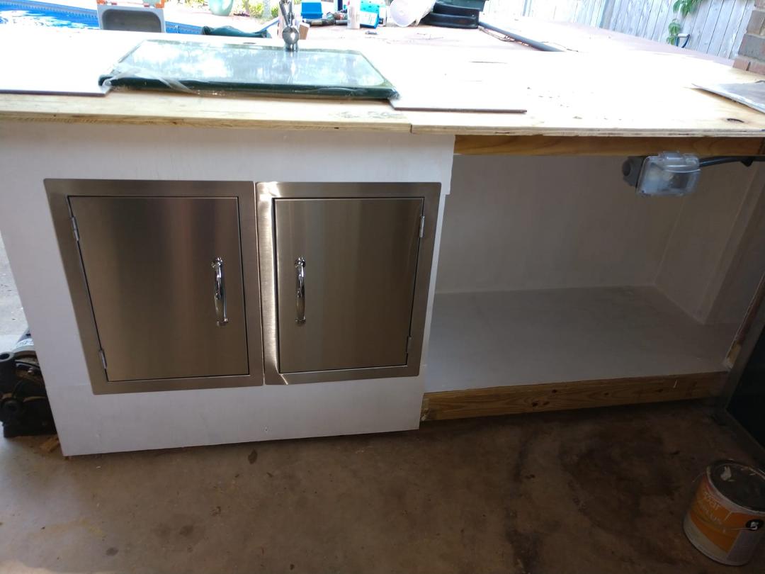 We have progress on this project. Thanks to Bryce F. Tomorrow start tiling...