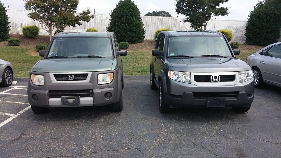 Out with the old. In with the not quite as old!!!
