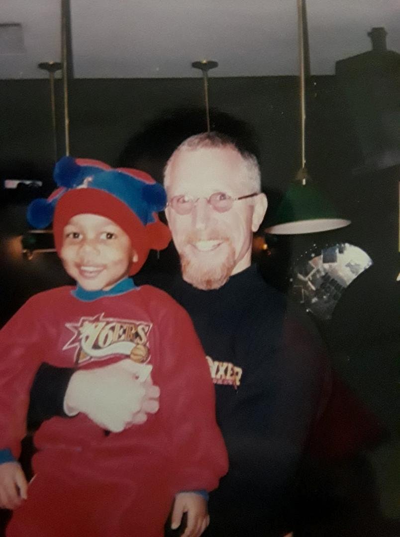 Who's this little guy with Pat Corce