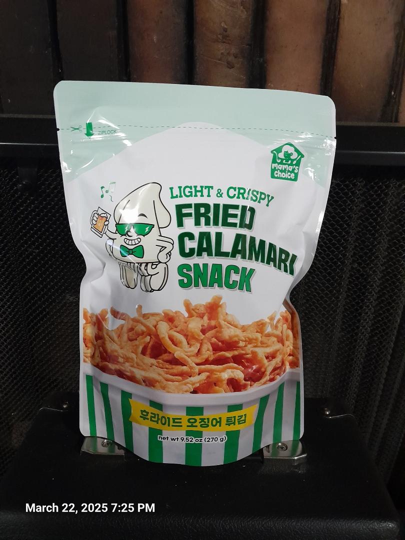I recently bought this bag of Fried Calamari at Costco but now I'm not sure I am able to try them. After all, it's crunchy fish in a bag. Who has tried them?