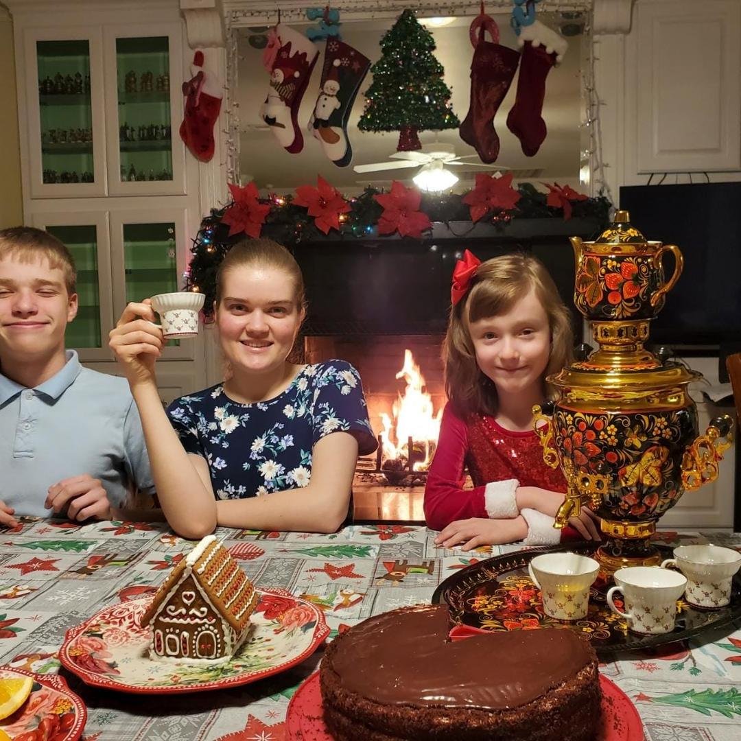 Children waiting for the New Year!