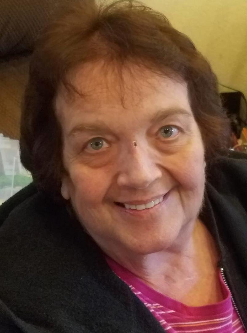 Linda just got her hair done. She is looking more and more like herself.