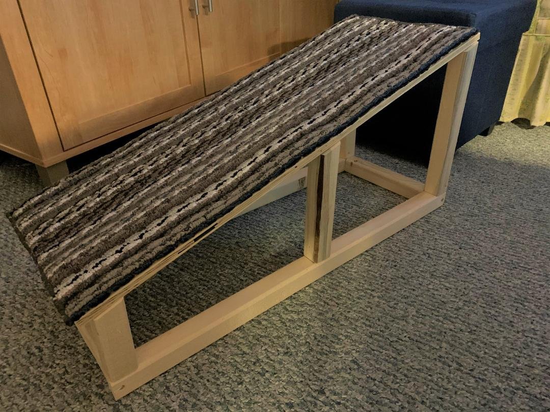 The things we do for our dogs.... Another DIY project in the books... https://rickshomediyprojects.blogspot.com/2021/01/2021-diy-dog-ramp.html