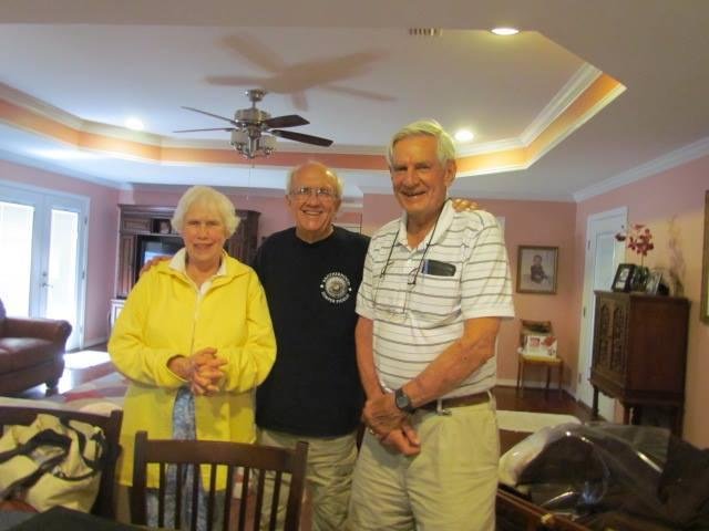 Surprise visit from my Sister and Brother-In-Law, Dave was born and raised in Boston, Now you know why I've been a Red Sox fan for so many years.. Love them both with all my heart.